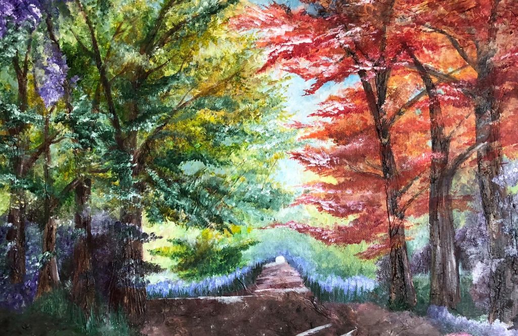Becca Moody Lickey Hills painting