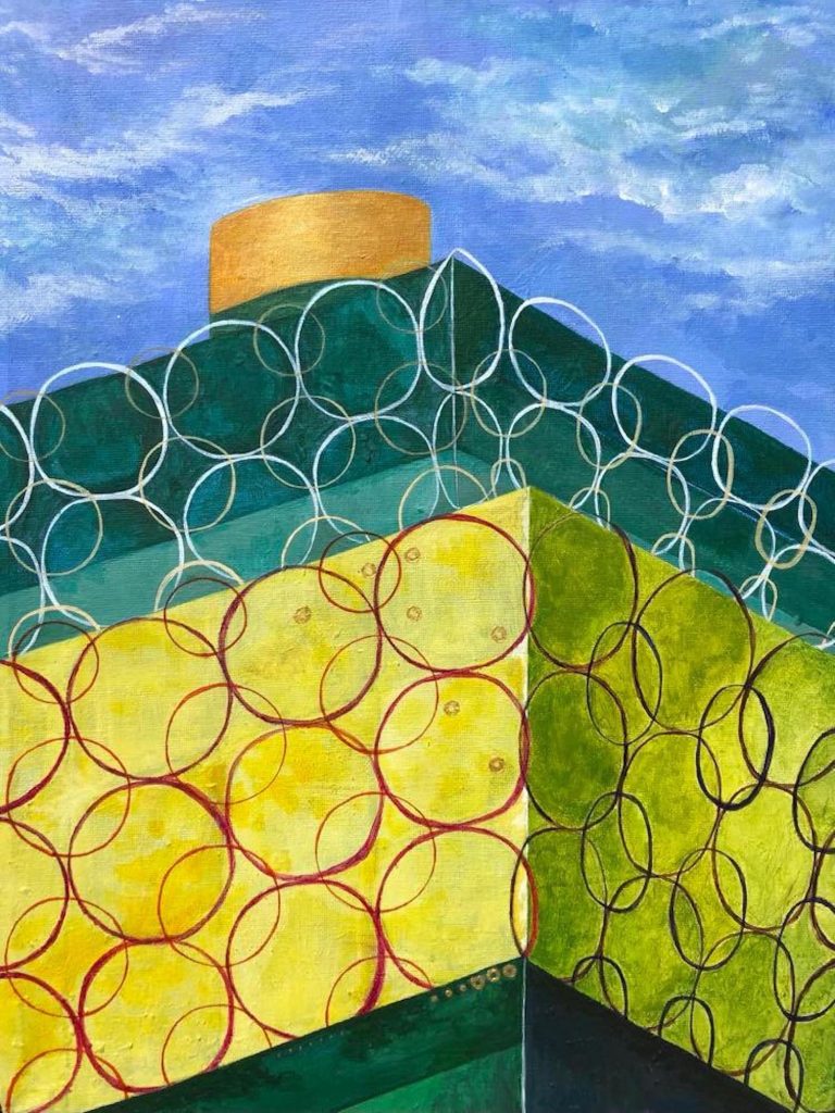 Becca Moody Birmingham Library painting