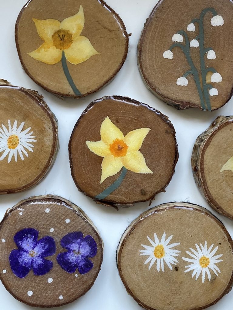 Becca Moody flower coasters 2