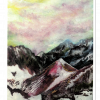 Candy Mountains Art Print