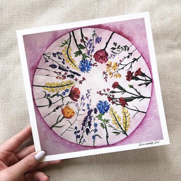 Summer Flowers Art Print