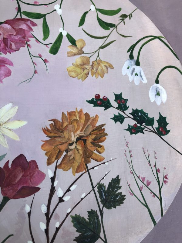 December Flowers Art Print 3