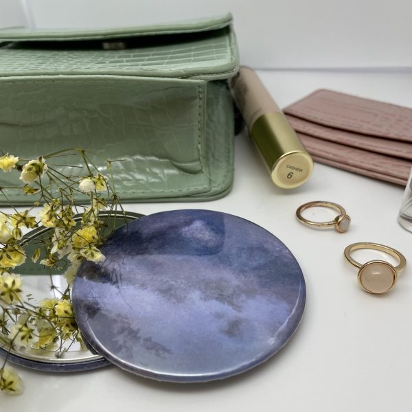 Cloudy Sky Pocket Mirror 2