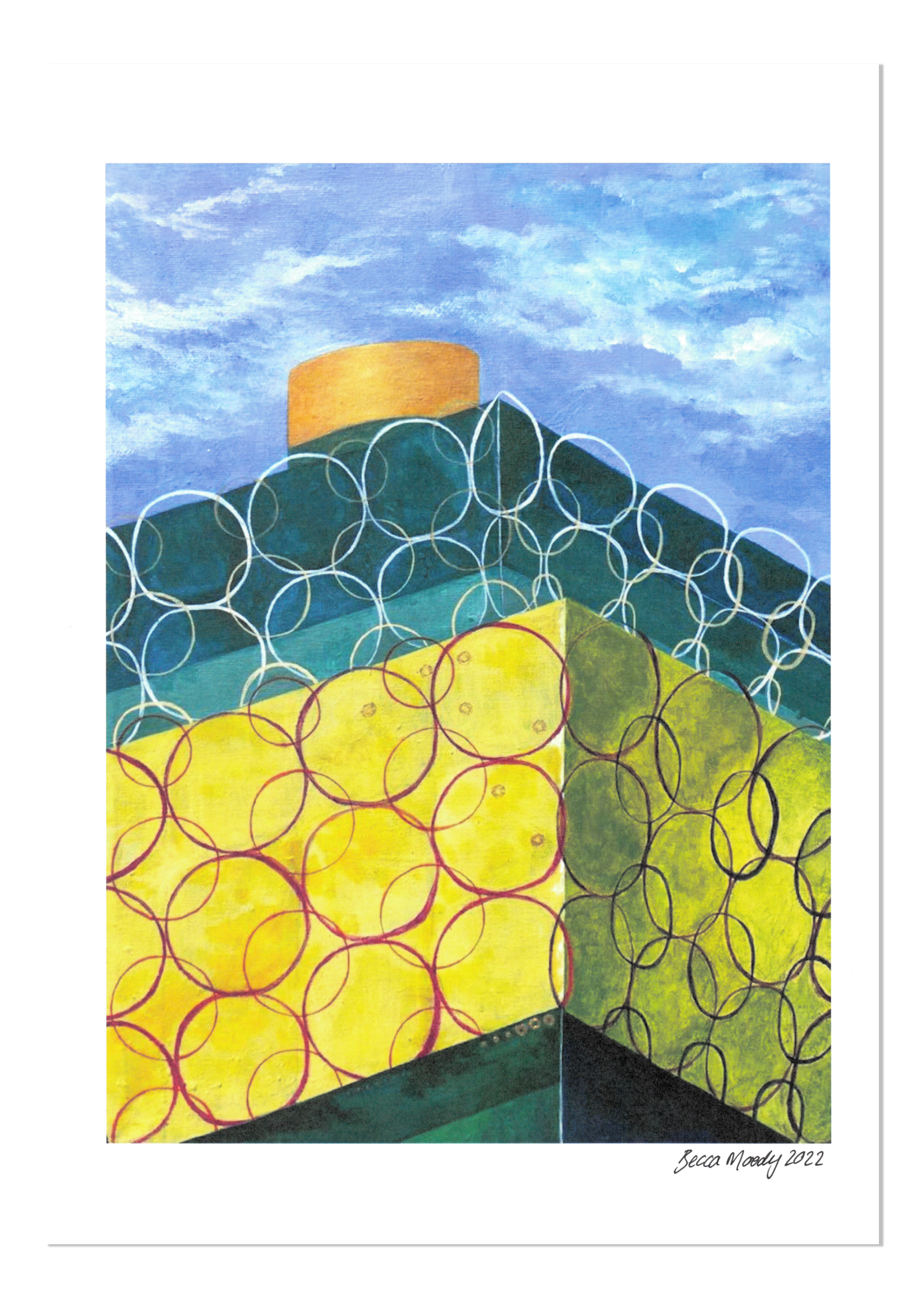 Library of Birmingham Art Print and Mirror Bundle