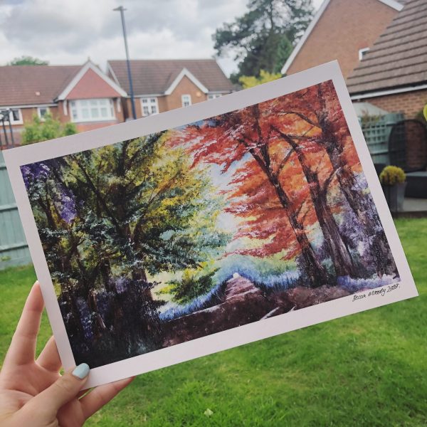 Lickey Hills Art Print