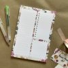 Floral A5 Notepad