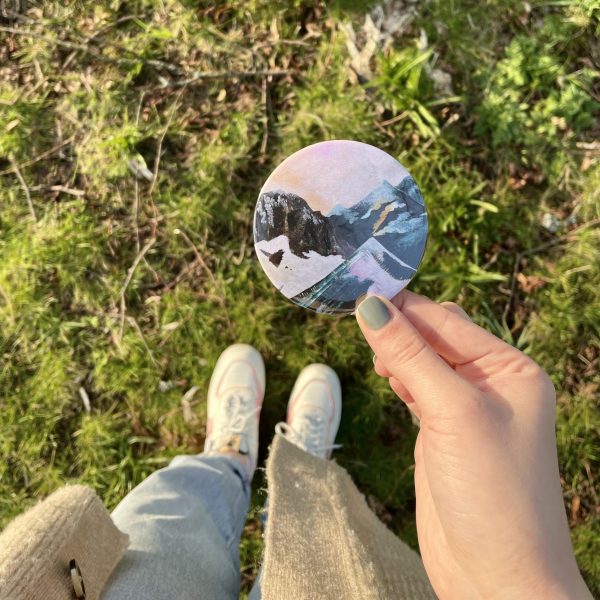 Mountain Scape Pocket Mirror 3
