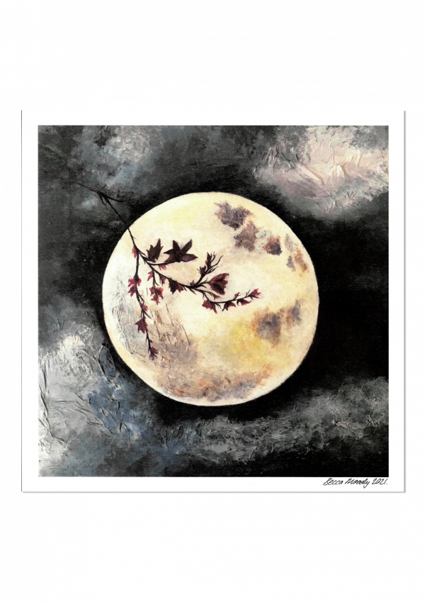 Celestial Moon Art Print