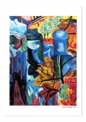 Cubist Still Life Art Print