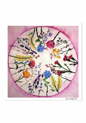 Summer Flowers Art Print