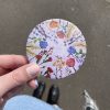 Summer Flowers Pocket Mirror 3