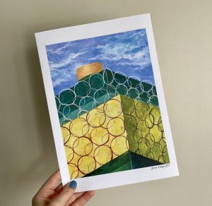 Birmingham Library Art Print