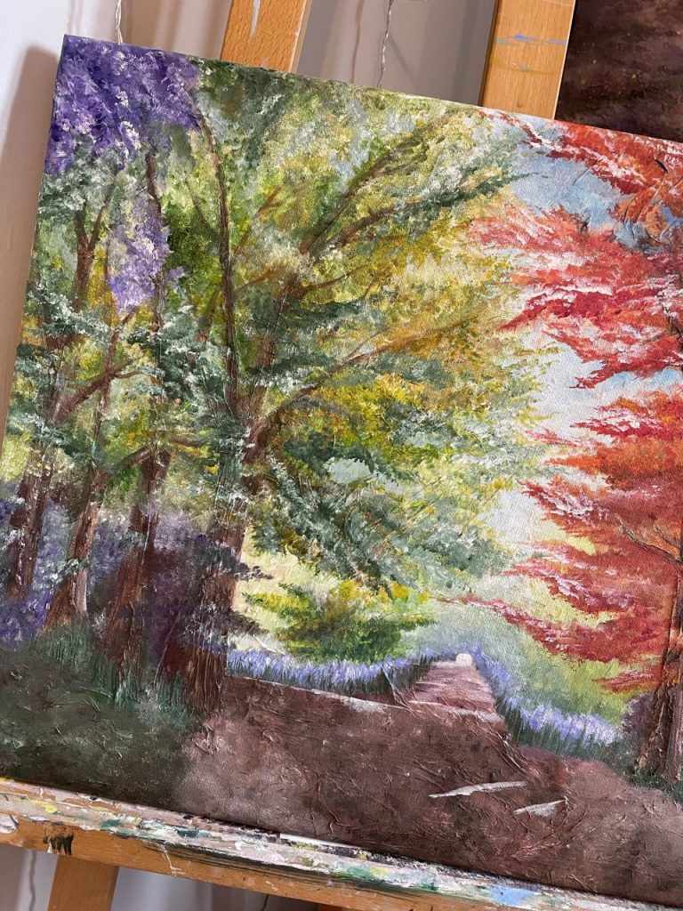 Becca Moody Blog Lickey Hills Finding My Art Style