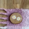 Hand-painted Daisy Coaster Becca Moody Art 2