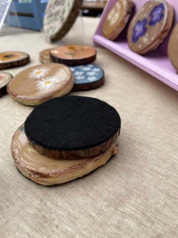 Hand-painted Coasters Becca Moody Art 2