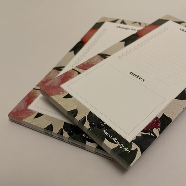 Summer Harvest To Do List Desk Pad (Size DL), designed by Becca Moody 4